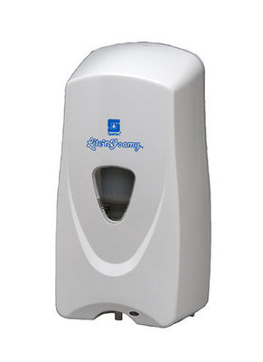 LITE N FOAM FOAMING SOAP DISPENSER WHITE